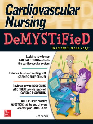 cover image of Cardiovascular Nursing Demystified